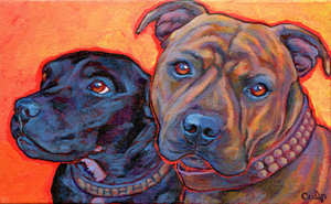 pair of dogs