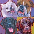 sold dog paintings
